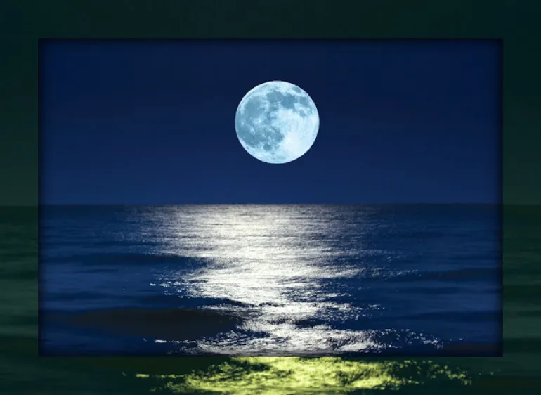 Το φεγγάρι κι η θάλασσα - Νικηφόρος Βρεττάκος