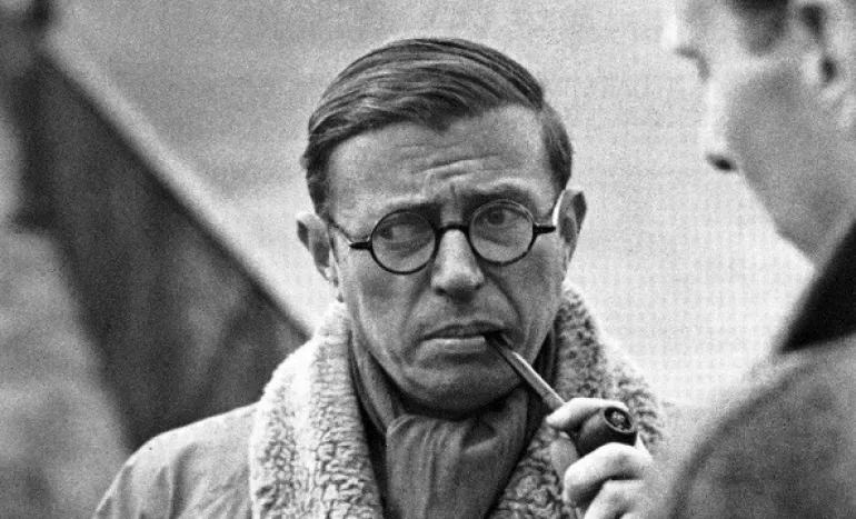 Οι απόψεις του Jean Paul Sartre σε κινούμενα σχέδια